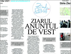 Ziarul Anuntul de Vest
